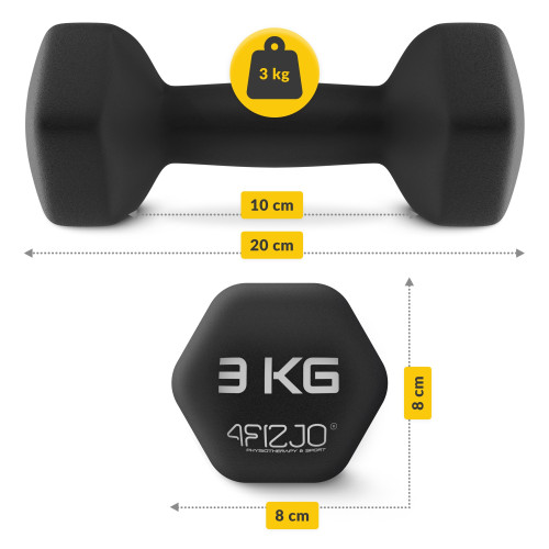 Гантель  4FIZJO Classic 12 кг со стойкой - фото №8